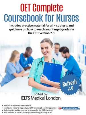 cover image of OET Complete Coursebook for Nurses and Midwives